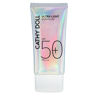 Cathy Doll Sunscreen SPF50+ PA++++ 40ml Ultra Light Sun Fluid UV Protection