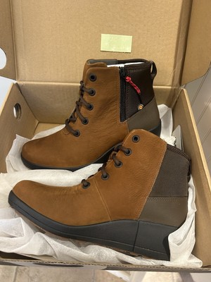 Bogs Vista Rugged Zip Women's Casual Boots, Cognac Multi, W7