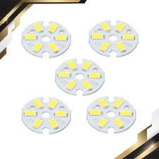 10 X Cob Led Light Chip Bead 3w 120lm 6000-6500k 23mm 9-11vdc White