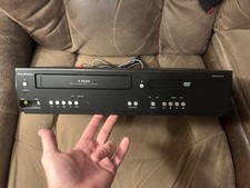 Funai DV220FX4 A DVD Player / VCR Combo TESTED WORKING.
