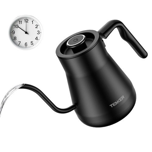 TENKER Electric Gooseneck Kettle Gooseneck Pour Over Coffee Tea Kettle 1200W - Picture 3 of 11