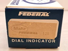 MAHR FEDERAL Dial Indicator Full Jeweled 12I .0001