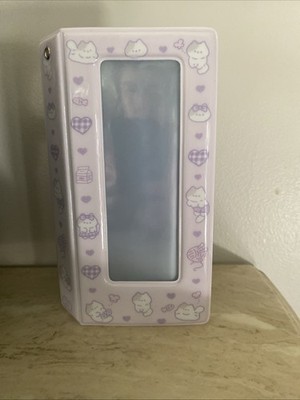 NEW Okiki Photo Booth 2x6 Strips Album  20 Pages Lt. Purple Kitty Cats Hearts
