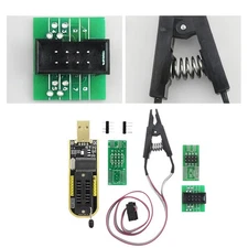 CH341A 24 25 Series EEPROM Flash BIOS USB Programmer Module + SOIC8 Test Clip