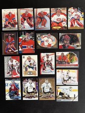 Jocelyn Thibault 18 Card NHL Ice Hockey Trading Card Lot Blackhawks Canadiens
