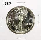 1987 American Silver Eagle BU 1 oz #JC