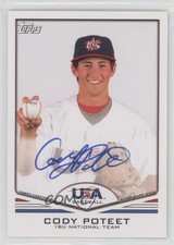2011 Topps USA Baseball Team Auto Cody Poteet #USA-A60 Auto 2u3