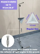 Radar Aiming Reflector Target ADAS Calibration Tool For Honda Toyota Kia Ford