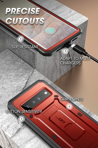 For Google Pixel 6 Pro 6.7" SUPCASE Full-Body Case Rugged Shockproof Stand Cover - Picture 28 of 37