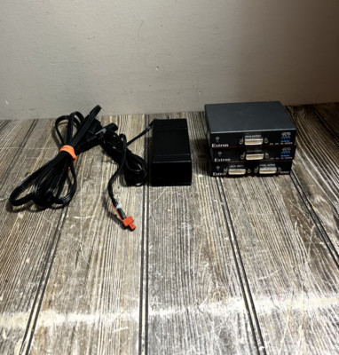 Lot of 3 Extron DVI 200,201 Rx Series Tx/Rx Transmitter & Receiver Power Tested 