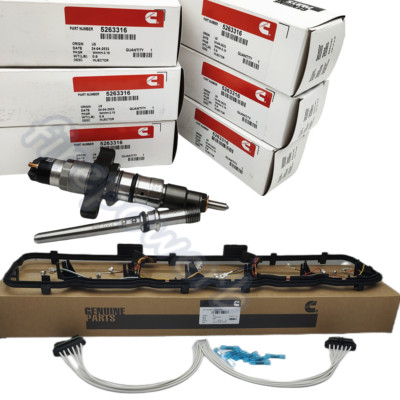 Performance 50HP Injector Superkit for 06-09 Dodge Ram Cummins 5.9L 0445120238