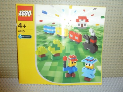 LEGO  Bauanleitung Creator 4410 Build and Create ungelocht instruction