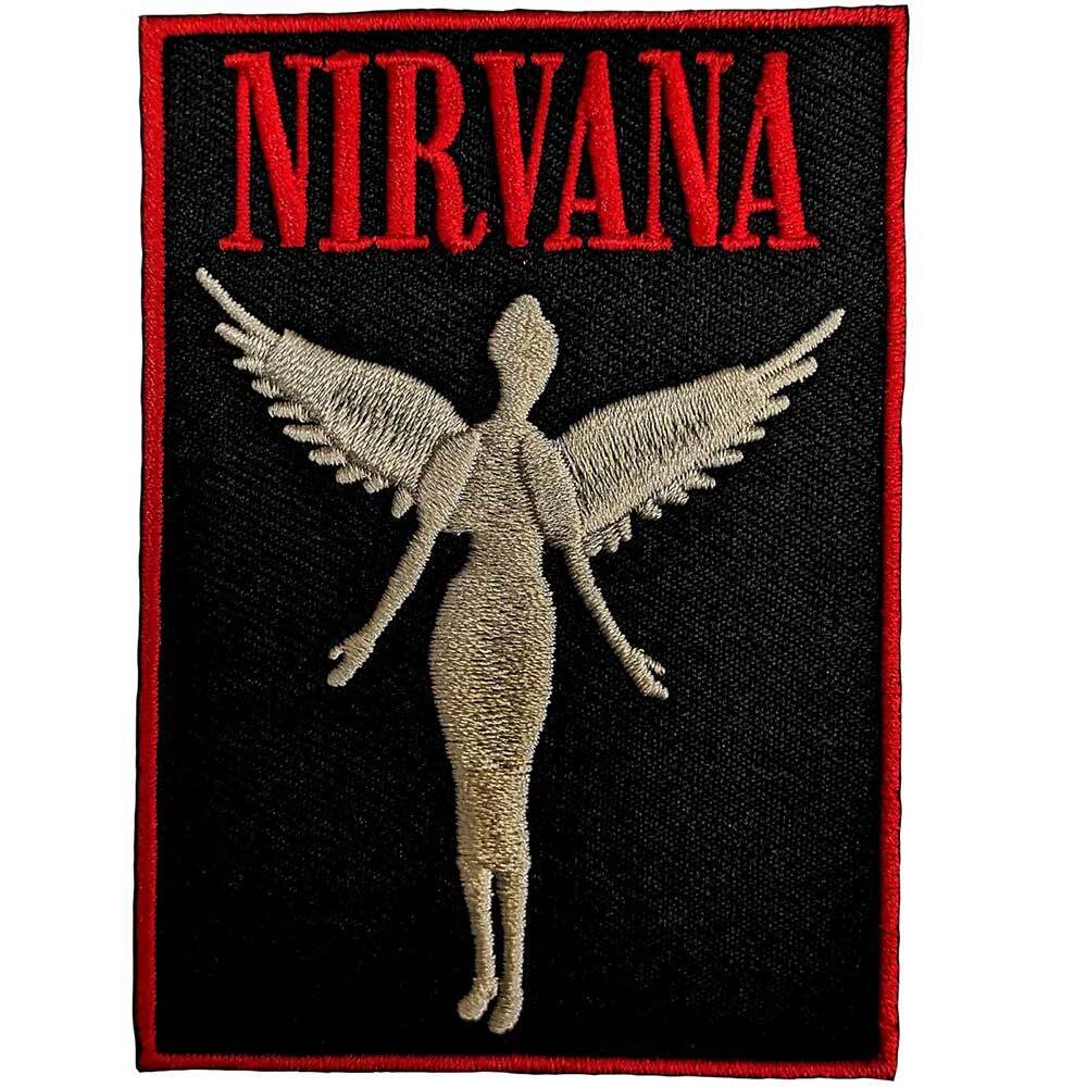 official NIRVANA / FOO FIGHTERS LOGO SEW-ON PATCH official NIRVANA / FOO FIGHTERS LOGO SEW-ON PATCH