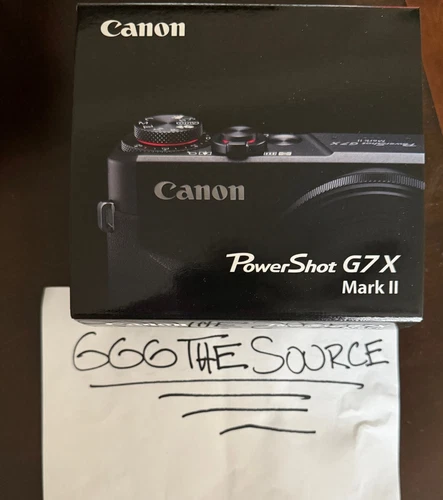 SHIPS NOW! NEW Canon PowerShot G7 X MARK II 20.1MP Camera US MODEL - 1066C001 💥