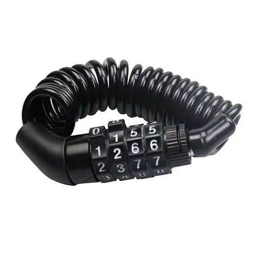 Helmschloss Kabelschloss Motorrad Bike Lock Zahlenschloss mit 4 Stellig Code - Bild 11 von 12