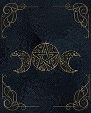Book Of Shadows Triple Goddess | Empty Grimoire Journal |