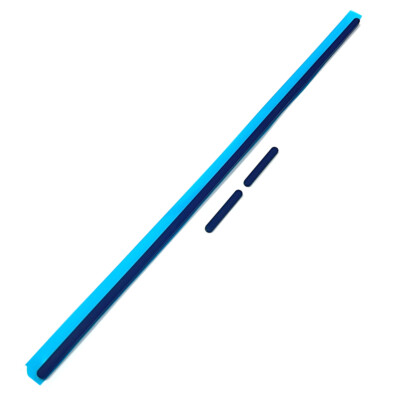 3pcs Rubber FEET Non-Slip For LENOVO IdeaPad Slim 3 15IRU8 82X7 KS580 dark blue
