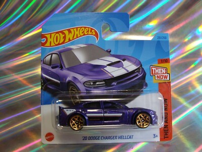 Hot Wheels ´20 Dodge Charger Hellcat 2023 Then And now 7/10 ovp/neu 1:64