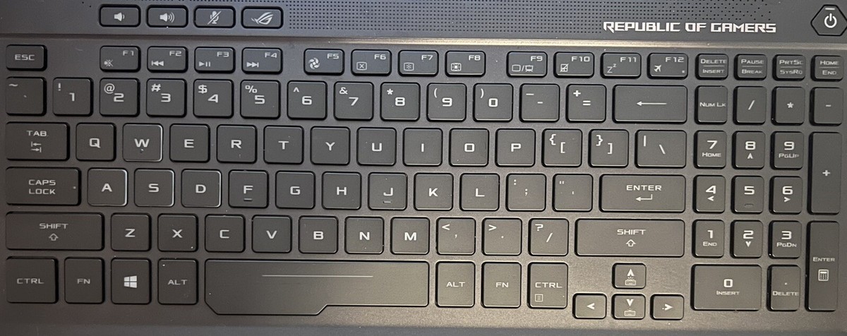 Keyboard Asus Bm501ts Asus ROG Zephyrus M GU501/GM501 LAPTOP 