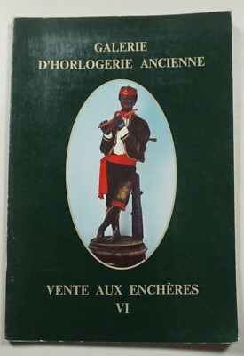 Galerie D'Horlogerie Ancienne Vente aux Encheres VI Auction Catalog Music Boxes