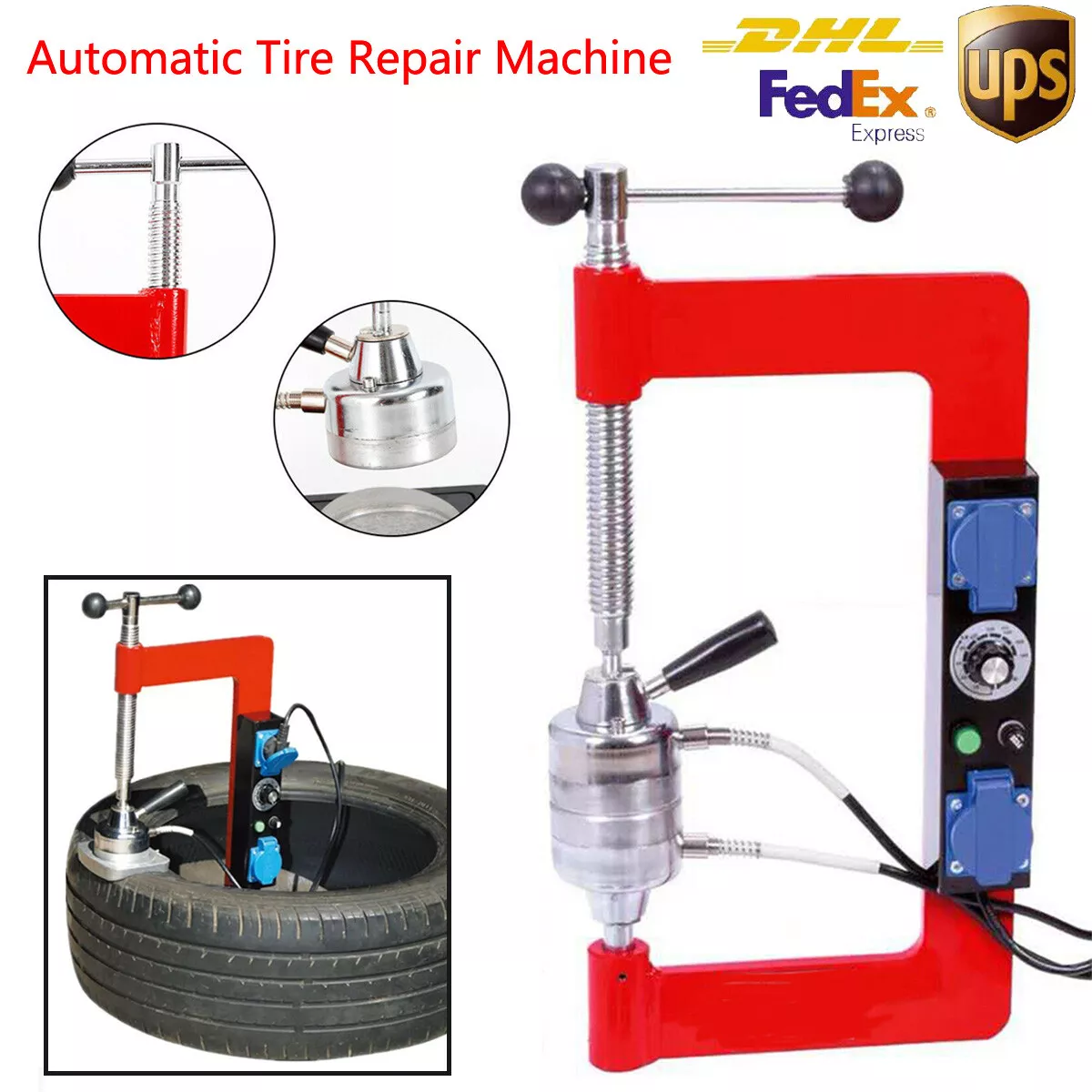 Used tire clearance repair equipment