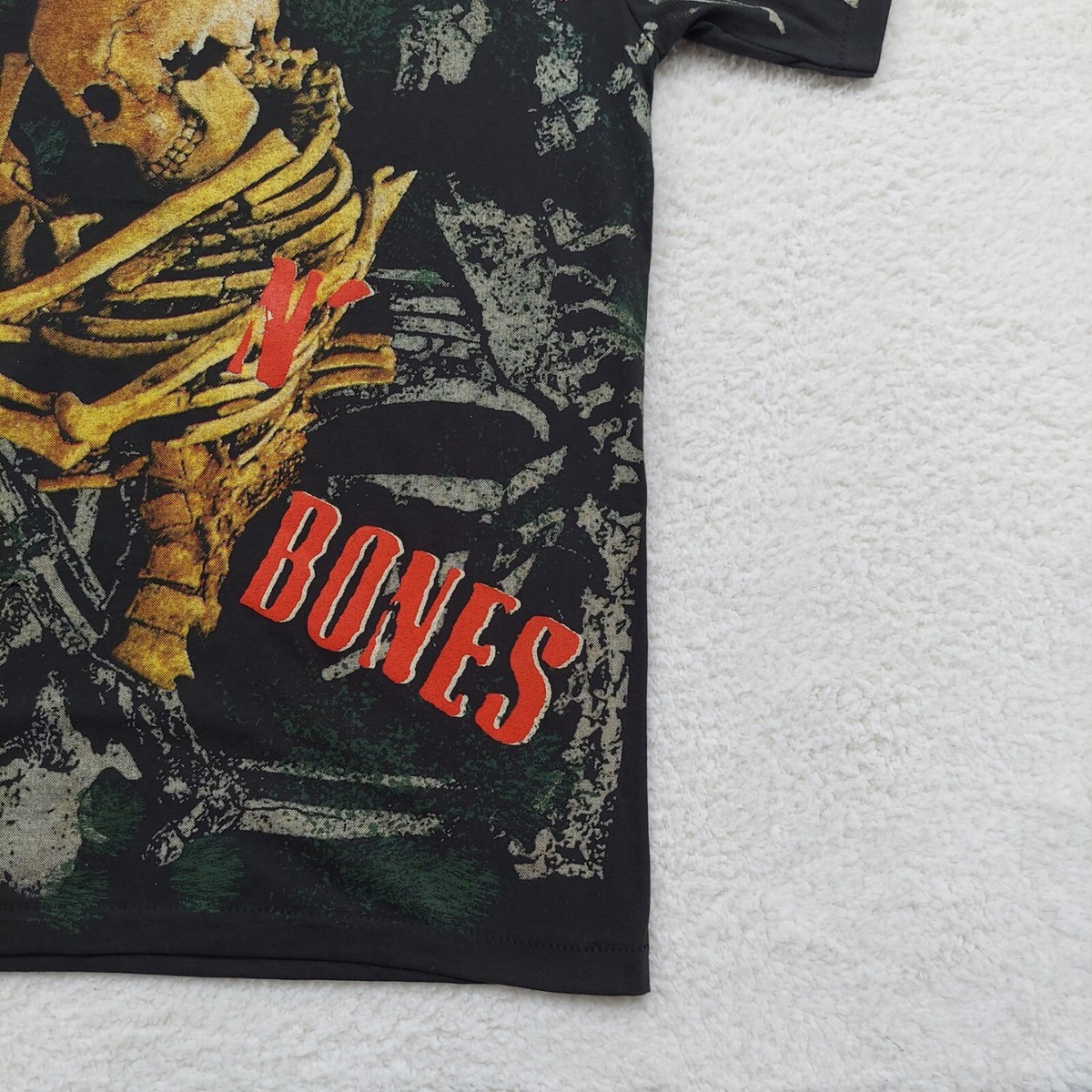 Guns N' Roses Dust N Bones Giant Tag T Shirt Size Large All