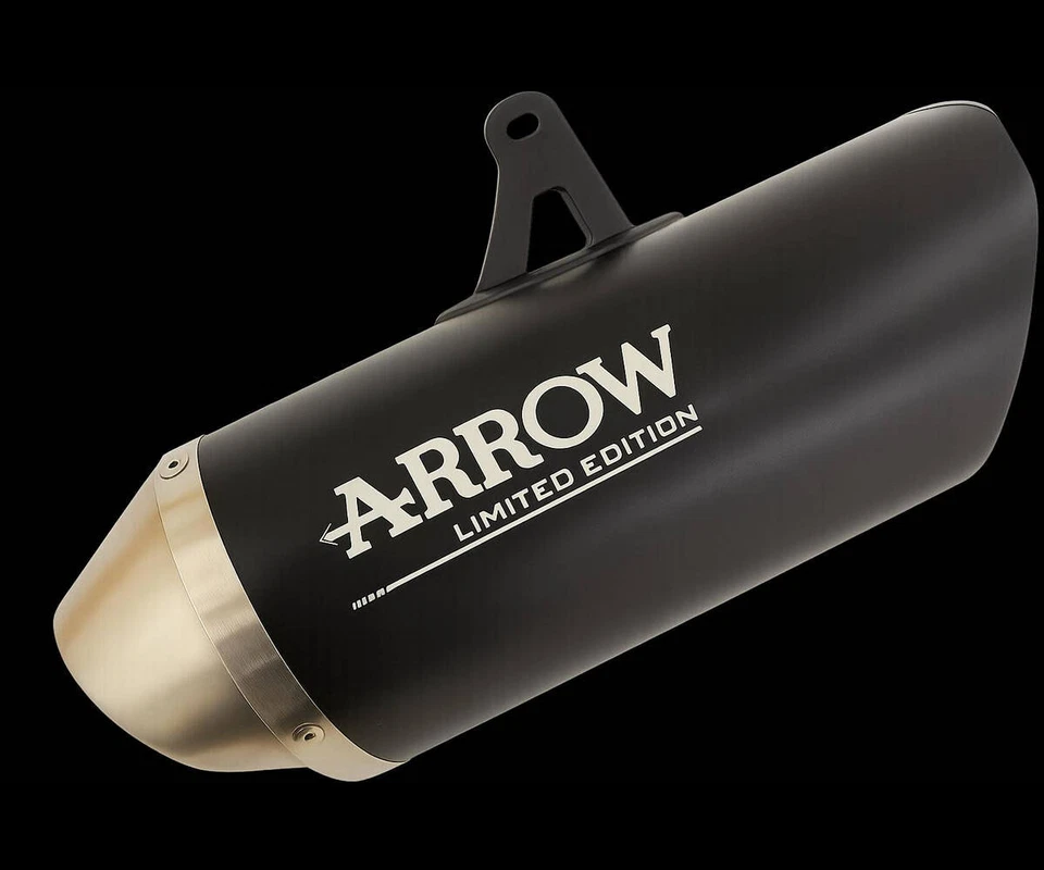 Pot D'echappement Arrow Aluminium noir Édition limité Honda XL 750 Transalp 2025 - Photo 2/4