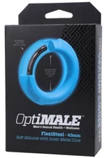 Metal C-Ring Silicone Cock Penis Erection Enhancer Enlarger Prolong Sex Delay