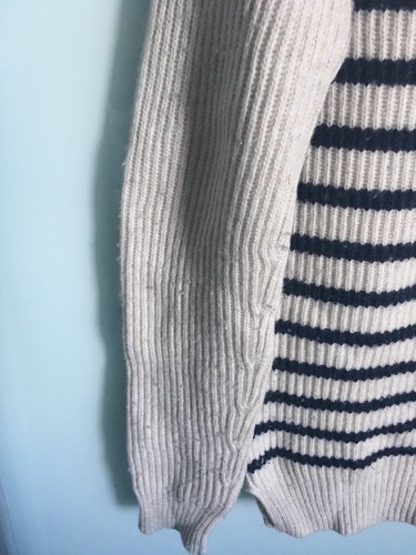 GOOD CONDITION Trenery Women's Off-white Bereton Knit Jumper Size XS - Picture 4 of 5