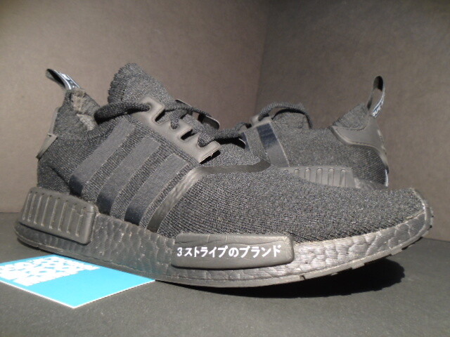 adidas NMD R1 PK Japan Triple Black Primeknit Bz0220 adidas NMD R1 PK Japan Triple Black Primeknit Bz0220