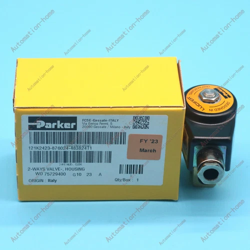 1PCS New In Box Parker 121K2423 Lucifer Solenoid Valves For Oil Burner Free Ship