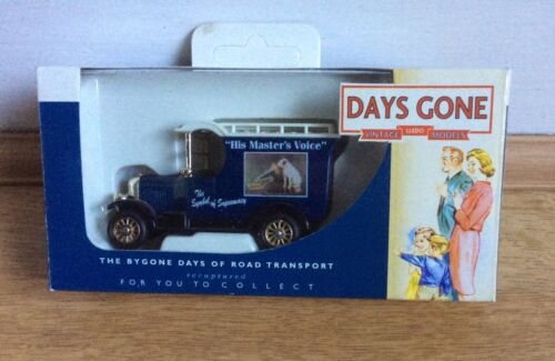 Lledo Days Gone Vintage Model “His Master’s Voice” Blue Van DG050038 Boxed - Afbeelding 1 van 3