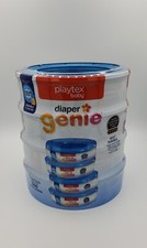 Playtex Baby Diaper Genie Refills 960 Count 4 Pack - New
