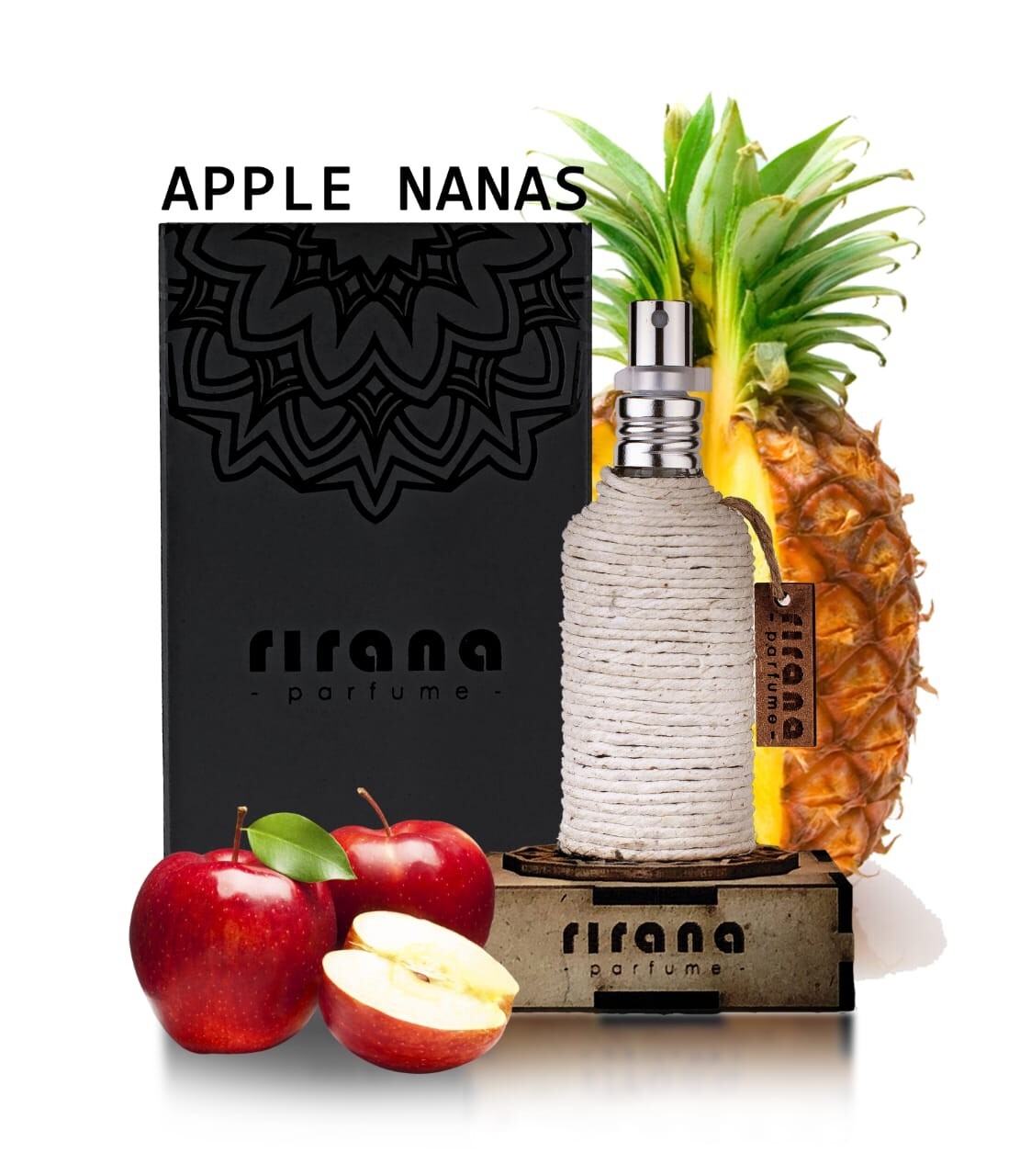Coconut Apple by Rirana Parfume EDP Eau de Parfum 1.7 oz (50 ml) FREE SHIPPING