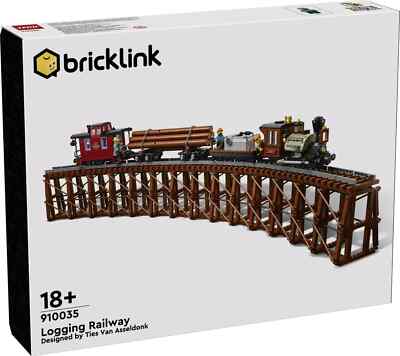 LEGO 910035 Logging Railway - Bricklink Designer Program - Rare Set!