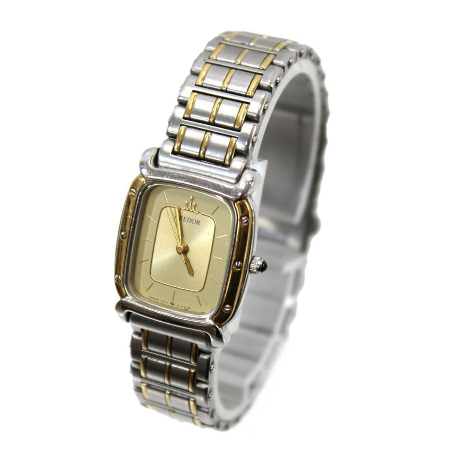 クレドール セイコー クォーツ メッシュバンド 時計