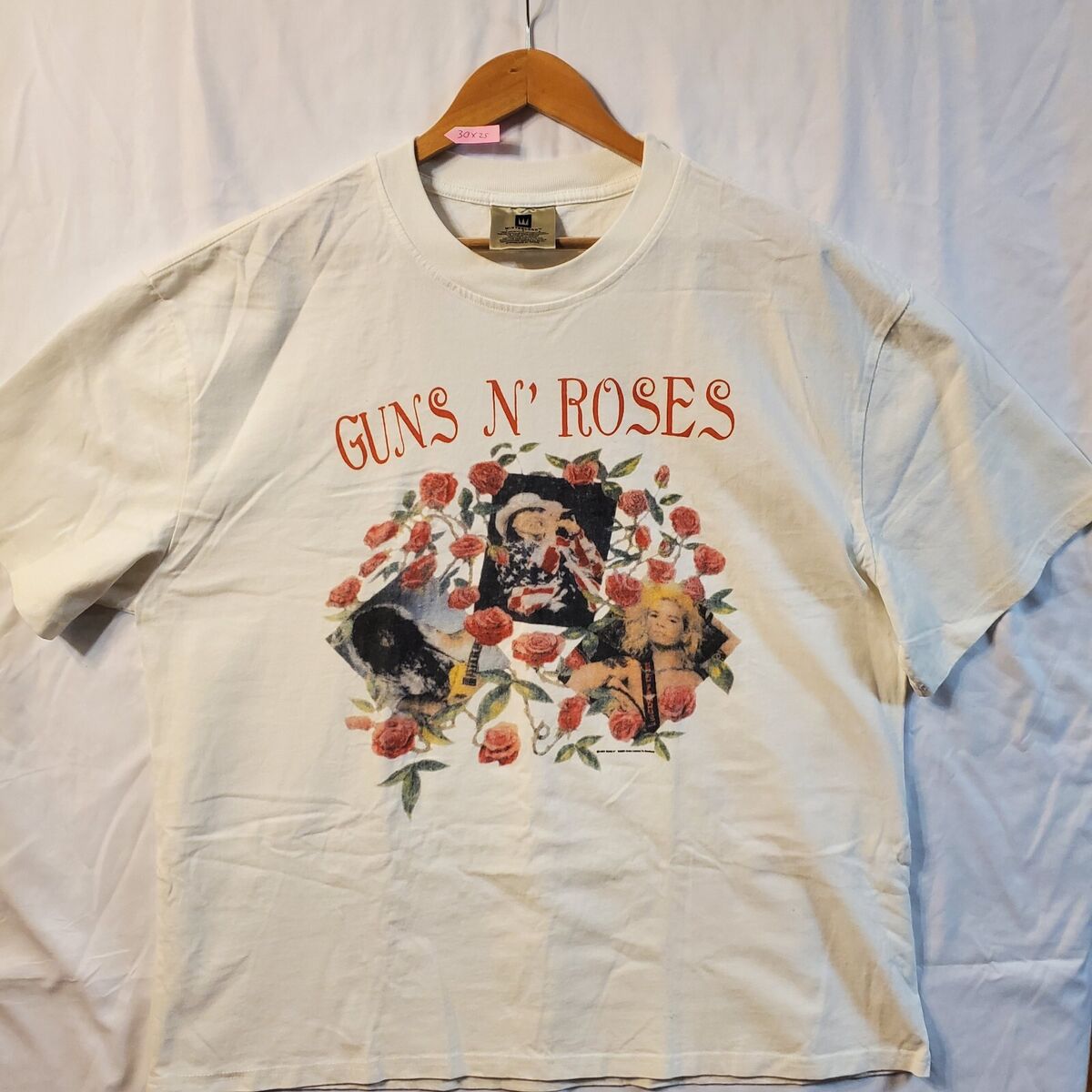 Guns N' Roses 1993 Skin and Bones Tour Reprint T Shirt Sz Guns N' Roses 1993 Skin and Bones Tour Reprint T Shirt Sz