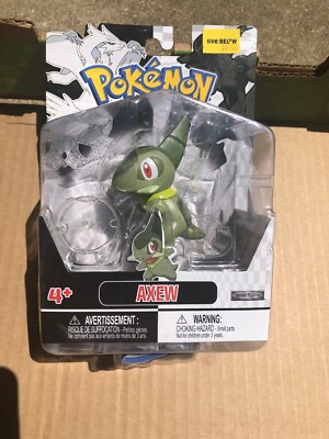 Pokemon Black & White Series 2 Basic Axew Figure New