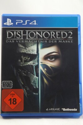 Dishonored 2: Das Vermächtnis der Maske (Sony PlayStation 4) PS4 Spiel in OVP