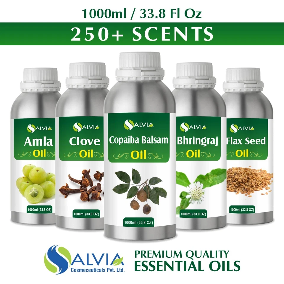 Premium Bulk Ätherische Und Trägeröle Für Diffuser 1000Ml – Arnica & 250+ Düfte, - Bild 1 von 1