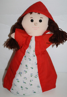 Little Red Riding Hood 3-In-1 Doll 12'' Topsy Turvy Grandma Wolf Soft Toy Stuffed