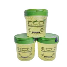3 Eco Styler Olive Oil Styling Hair Gel 16oz Each Brand New Curly Hair Straight 
