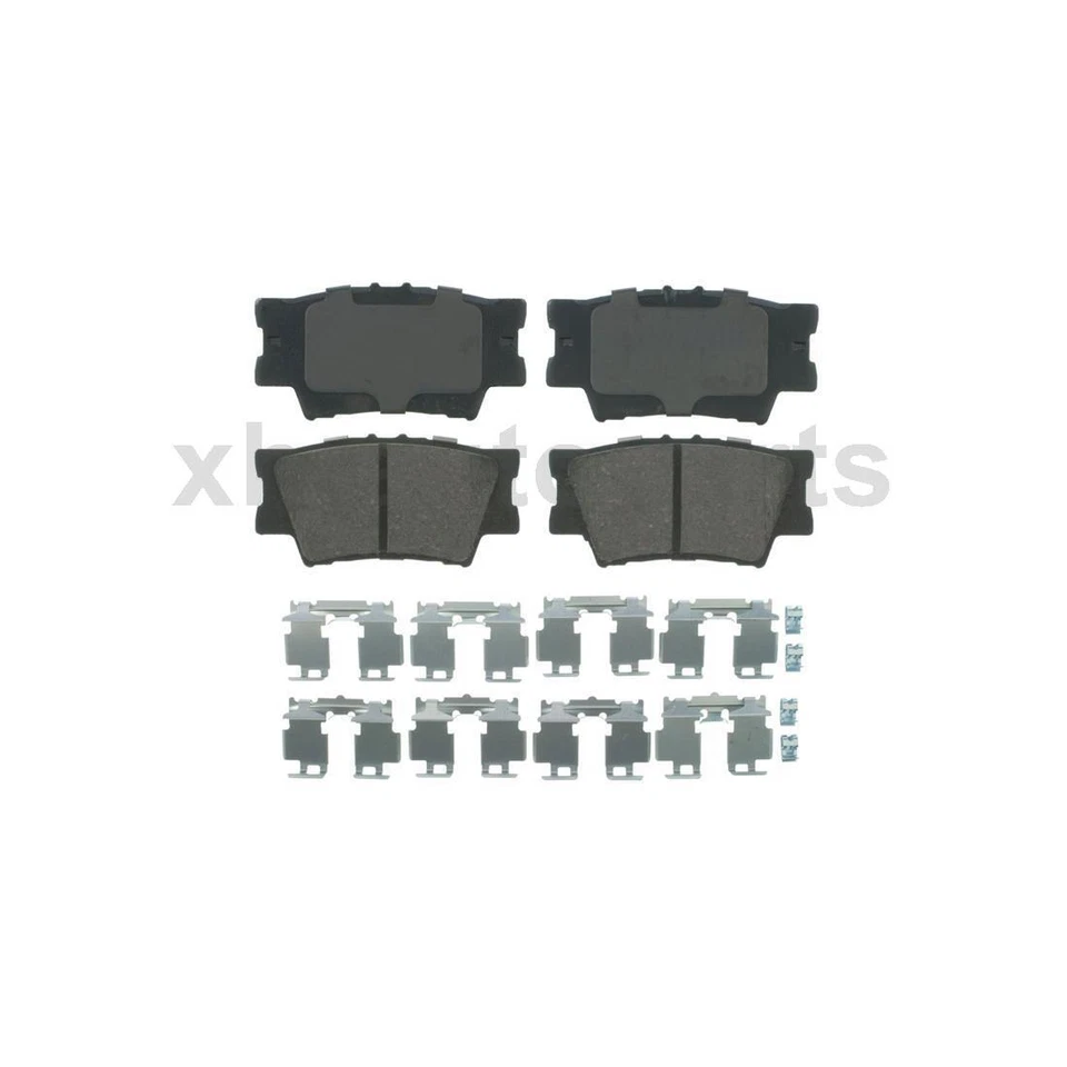 Juego de 2 pastillas de freno de disco de freno delanteras traseras Wagner para Toyota Avalon 2008~2016 Foto 4 de 4