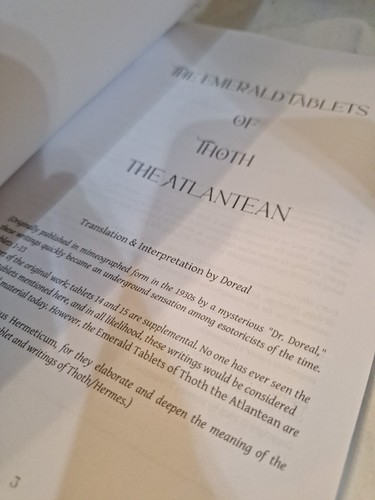 The Emerald Tablets of Thoth the Atlantean by M Doreal - Picture 5 of 6