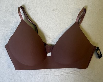 Vince Camuto T-Shirt Bra Brown Size 38C  No Show  Wireless NWT New