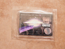 NESTLE METEORITE STARDUST SEALED SAMPLE FROM GIBEON SRC No7  (2001)