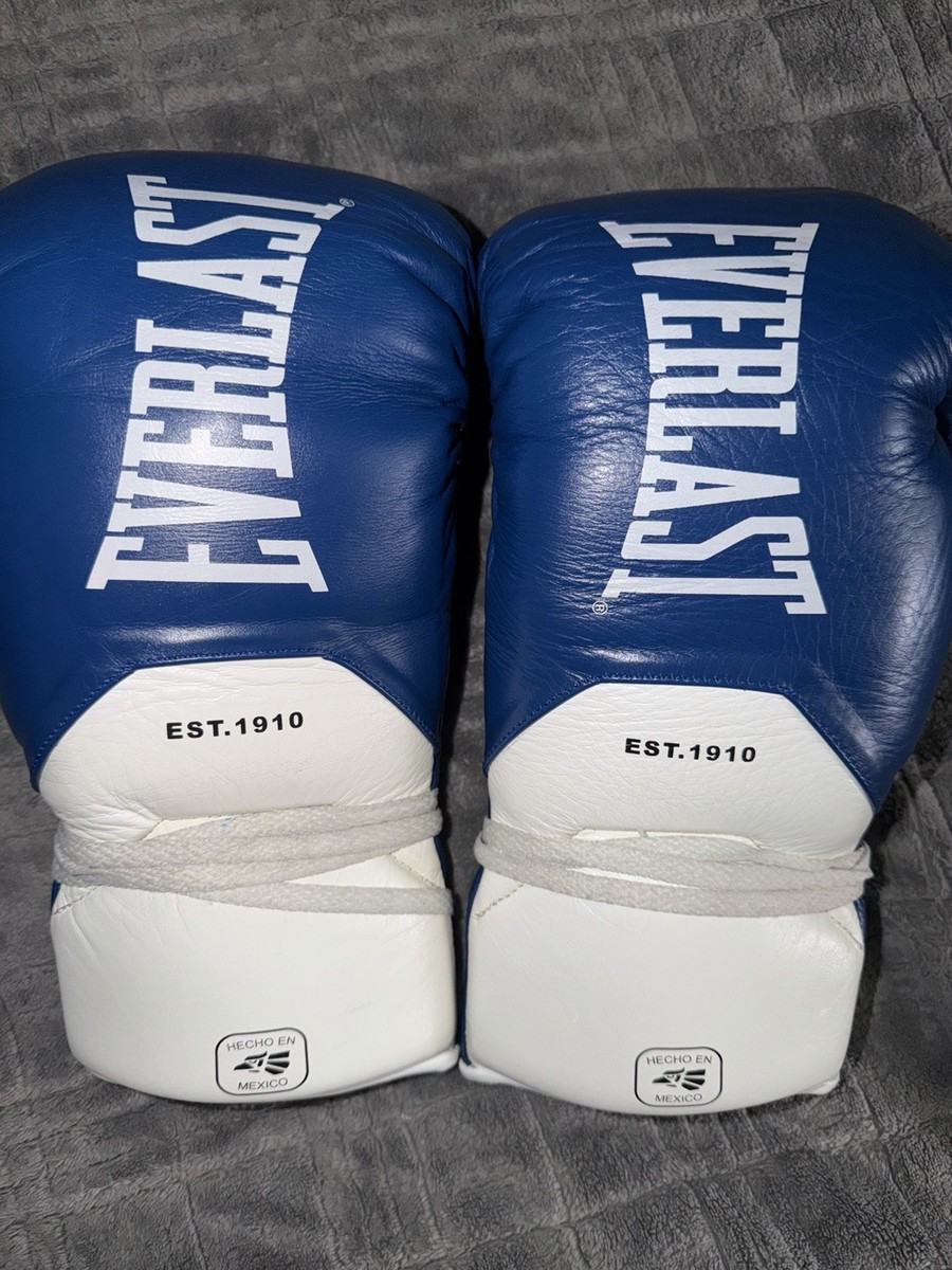 Everlast Pro Style 10oz Xl Boxing Gloves Blue– Training Sparring