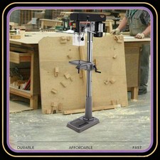 13in Floor Drill Press 7.5A 120V Tilting Table Pure Copper Motor Variable Speed