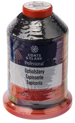 Coats Thread Zippers Black Thread Upholstery Pro Sewing Supply Heavy Duty
