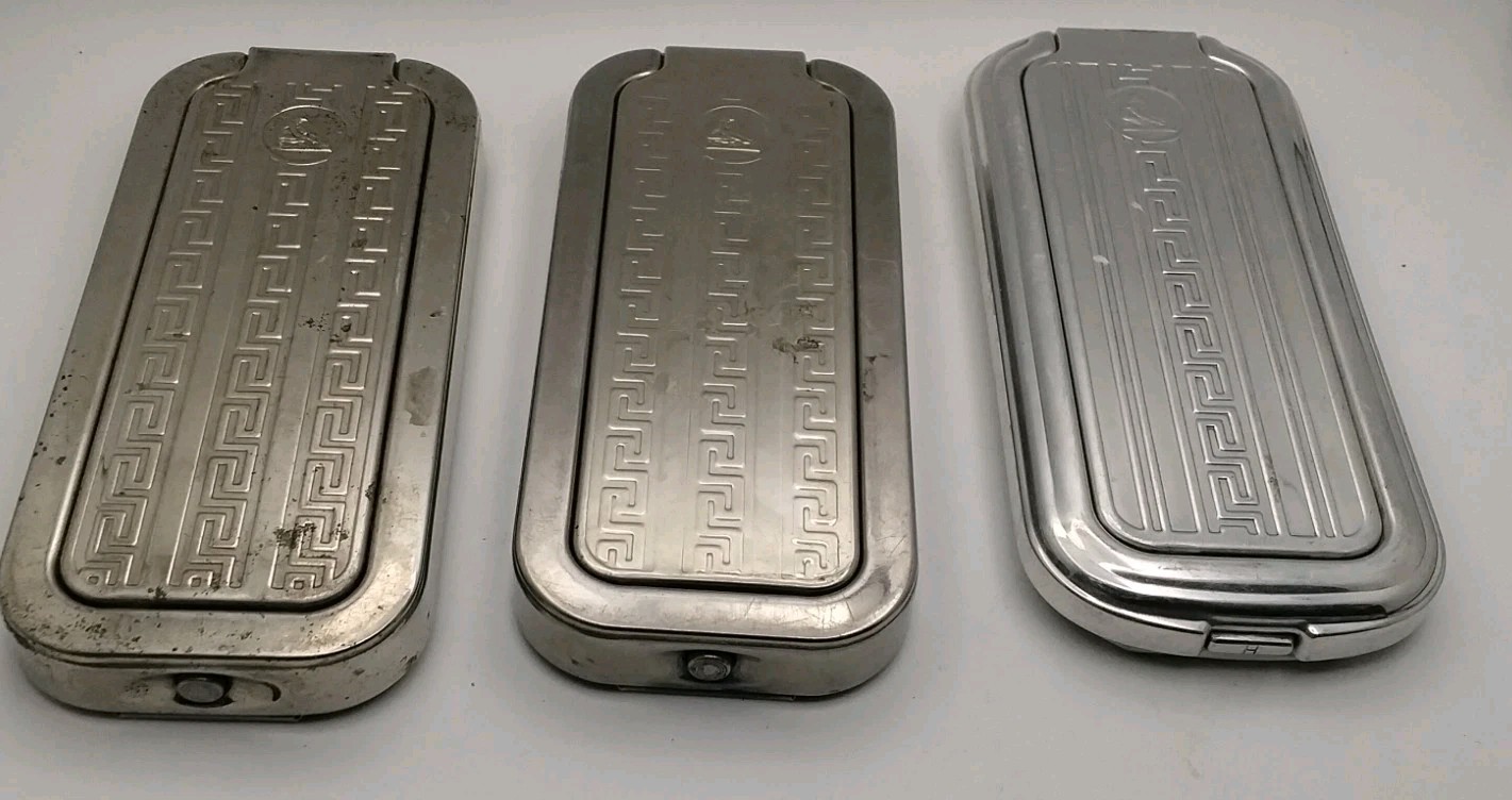 Vintage Rolls Razor 1927 Made in England The Whetter case no 2, LOT OF 3